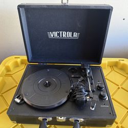 victrola record player  Used maybe twice! Thats it!