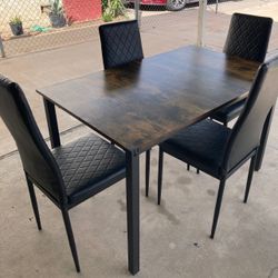 Dining Table and Chairs