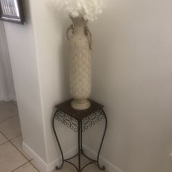 Flower Vase Decor (Metal, Tall)