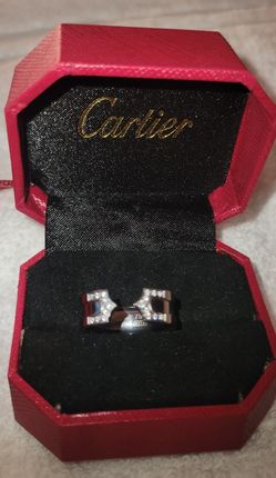 Cartier Sterling Silver Ring Size 7