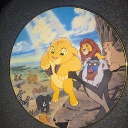 Disney Porcelain Plates