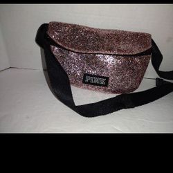 Victoria's Secret Pink Bling Shine Belt Bag Fanny Pack