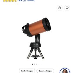 Celestron - NexStar 8SE Computerized Telescope - Orange