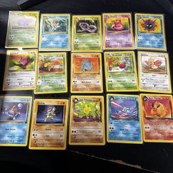 Pokemon Cards Vintage Sets $1 Each 