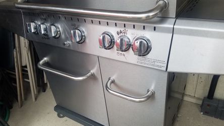 5 Berners & back burger & stove.