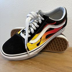Vans Old Skool Flame Shoes 