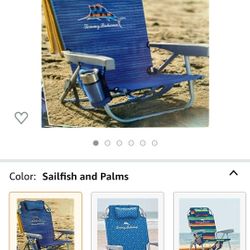 Tommy Bahama Backpack Beach Chair $45 each