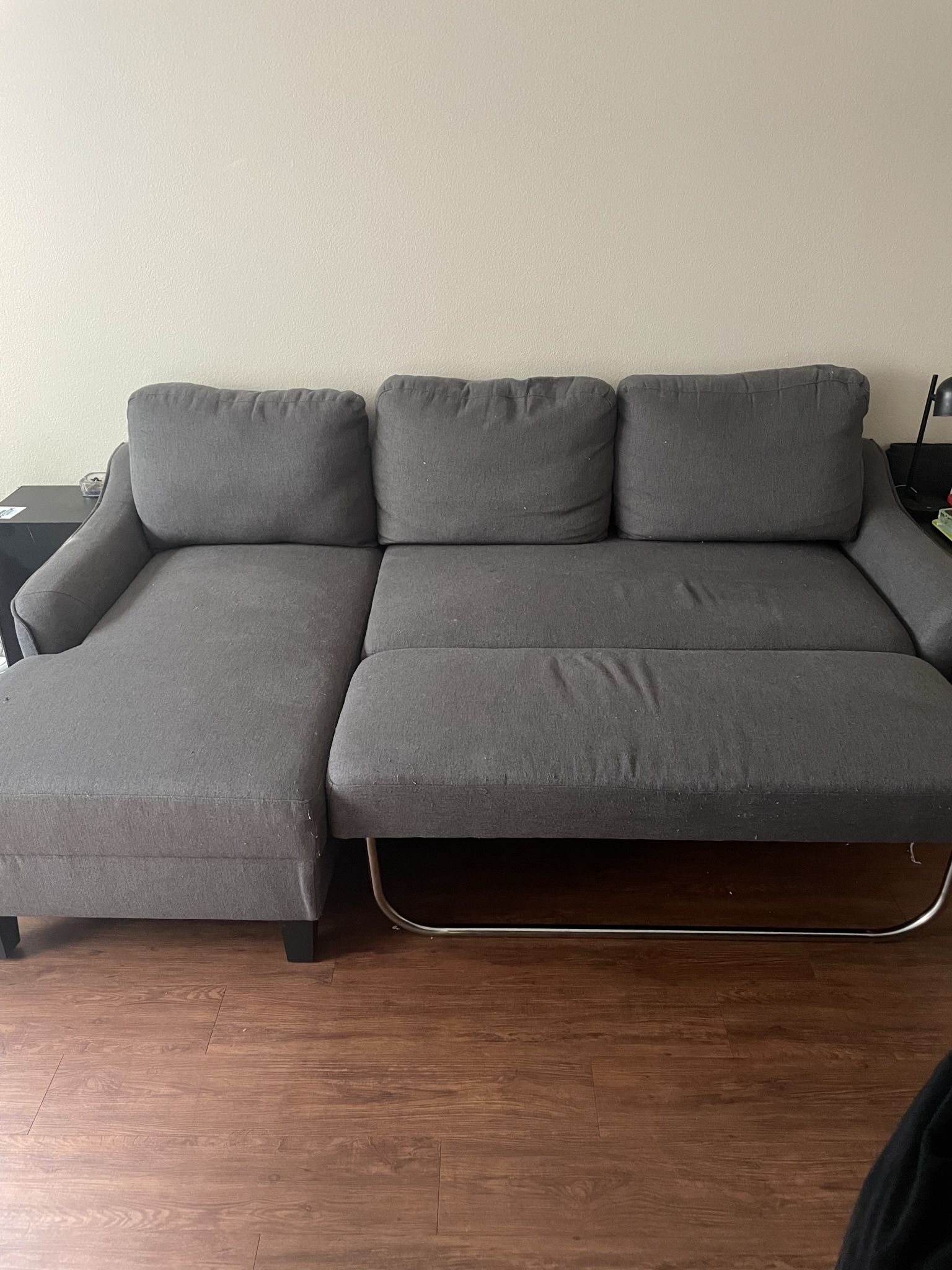Grey Sectional — Sofa Sleeper