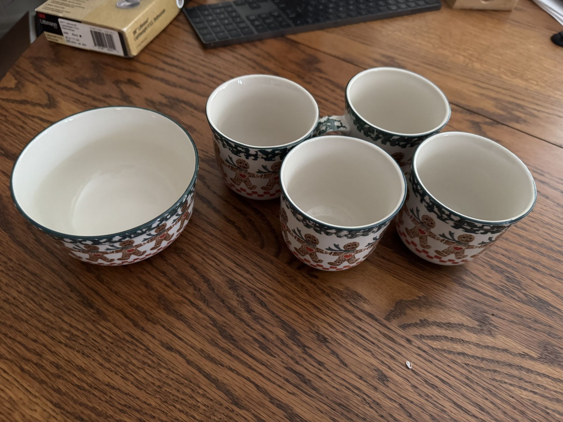 Christmas Mugs, Bowls, & Cookie Cutters