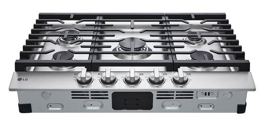 Brand New Cooktop 30" Gas LG  Stainless Steel 