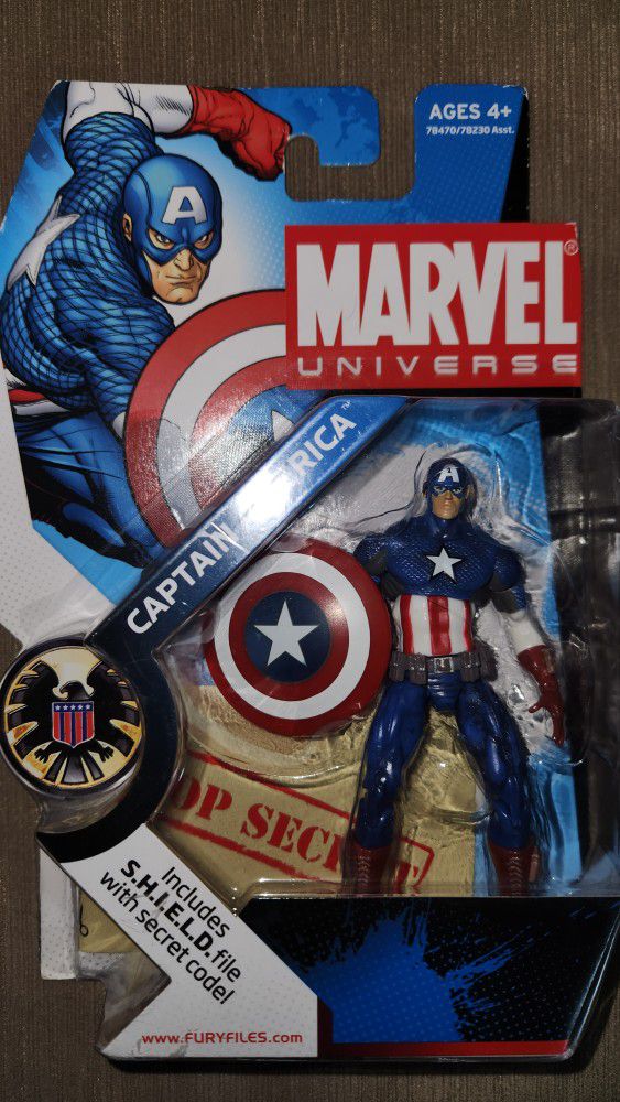 2008 Marvel Universe Captain America #012