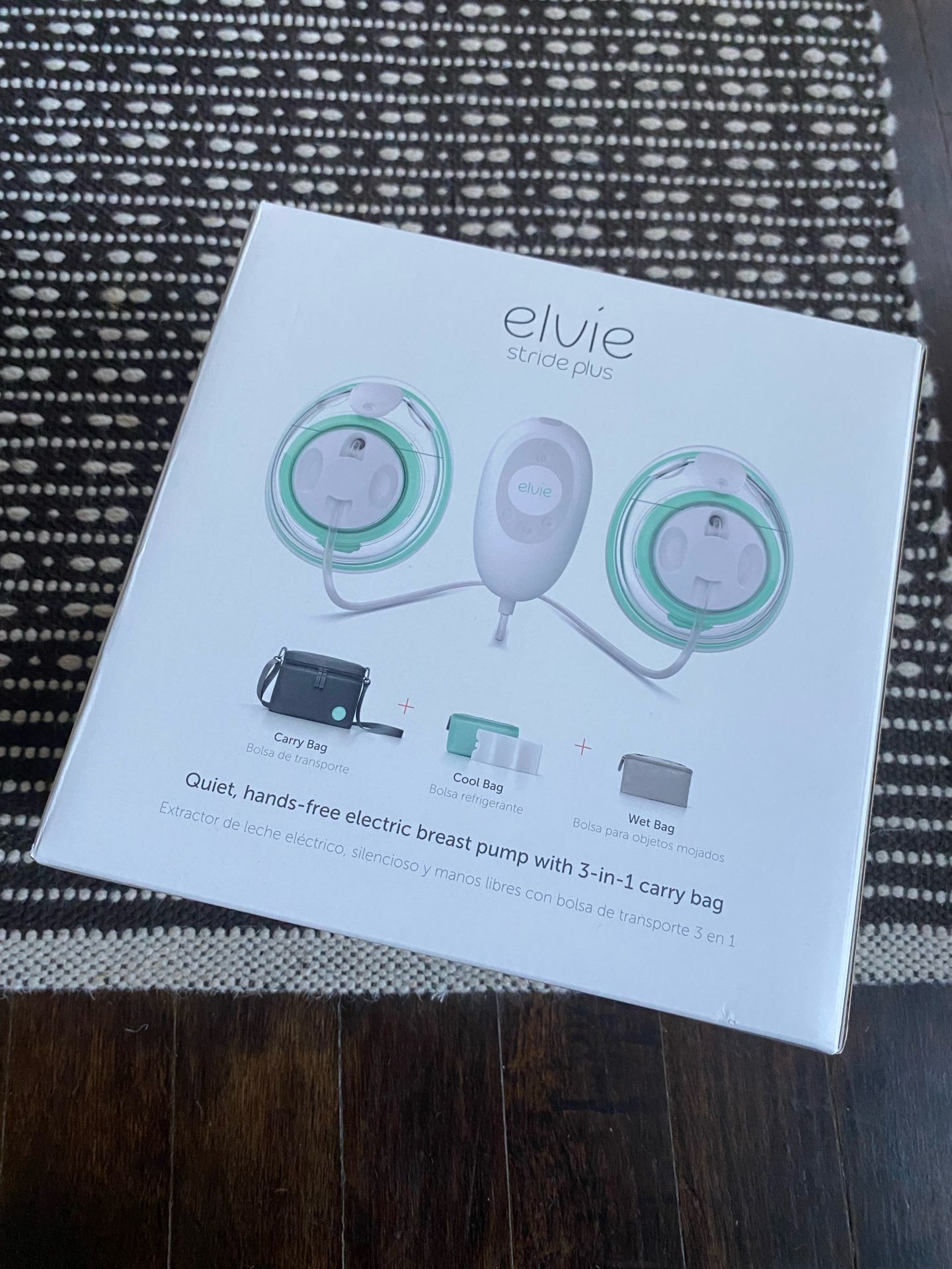 Elvie Stride Plus Hands-Free Breast Pump 