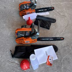 New 12”cs2500 2 stroke chainsaw. Light weight and powerful for pruning & palm trees $150 ea .p/up only.