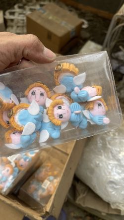 Caritas de ángel de migajón