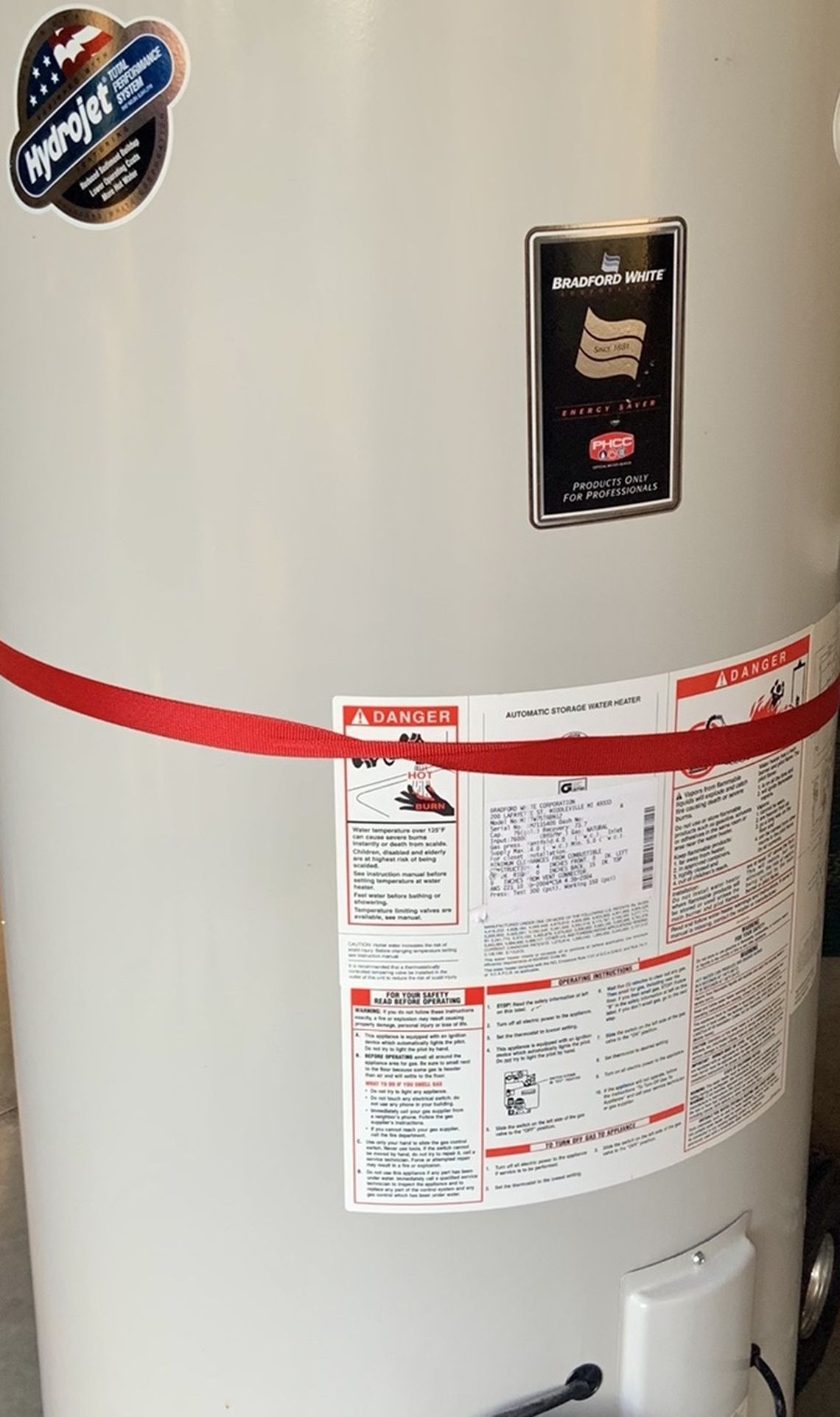 75 gallon natural gas water heater with power vent