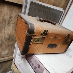 Antique Case With Mirror