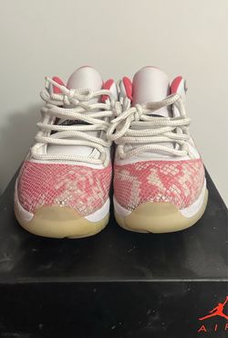 Jordan 11 Pink Snakeskin Size 10.5 Men