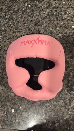 MaxxMMA Boxing Headgear Pink