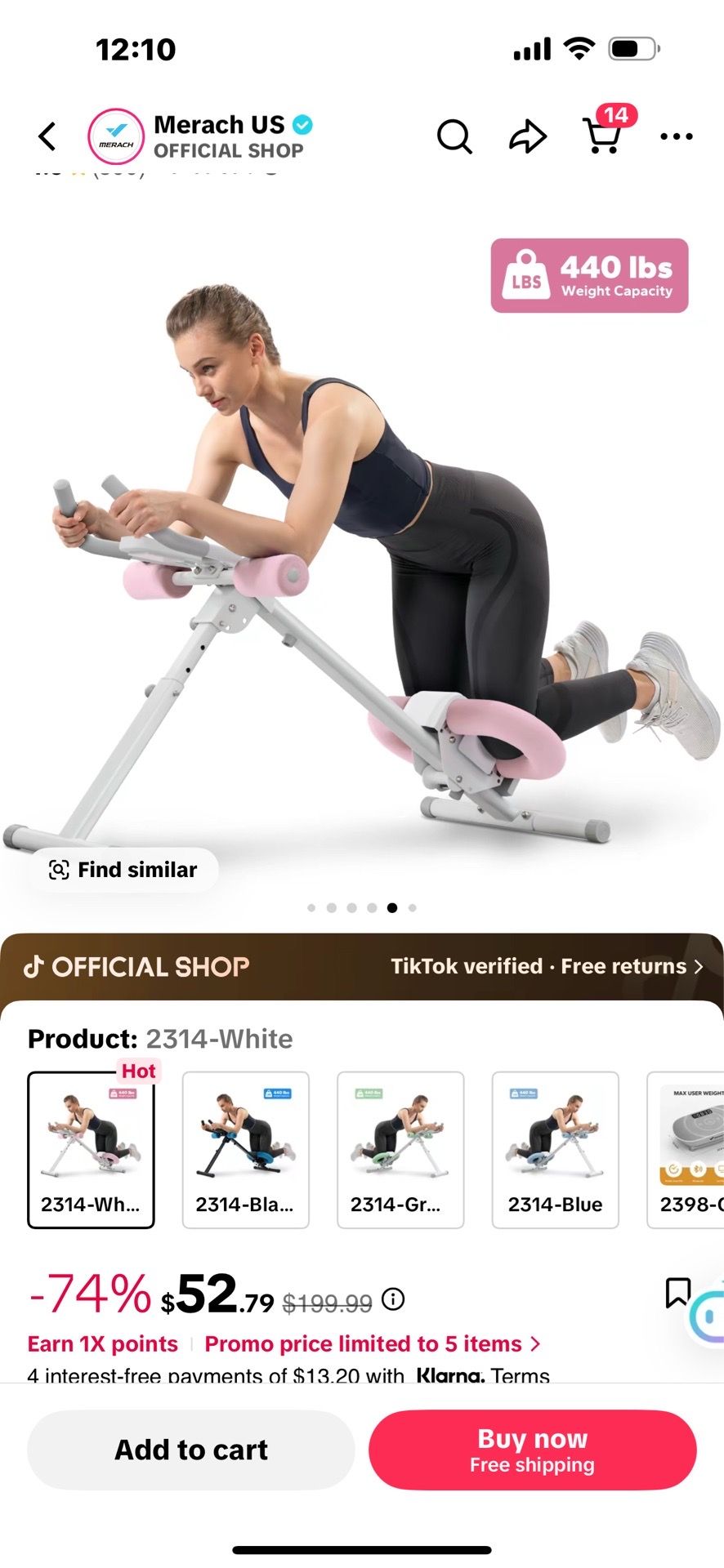 Workout machine