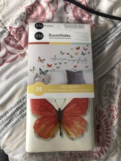 Butterfly wall decal