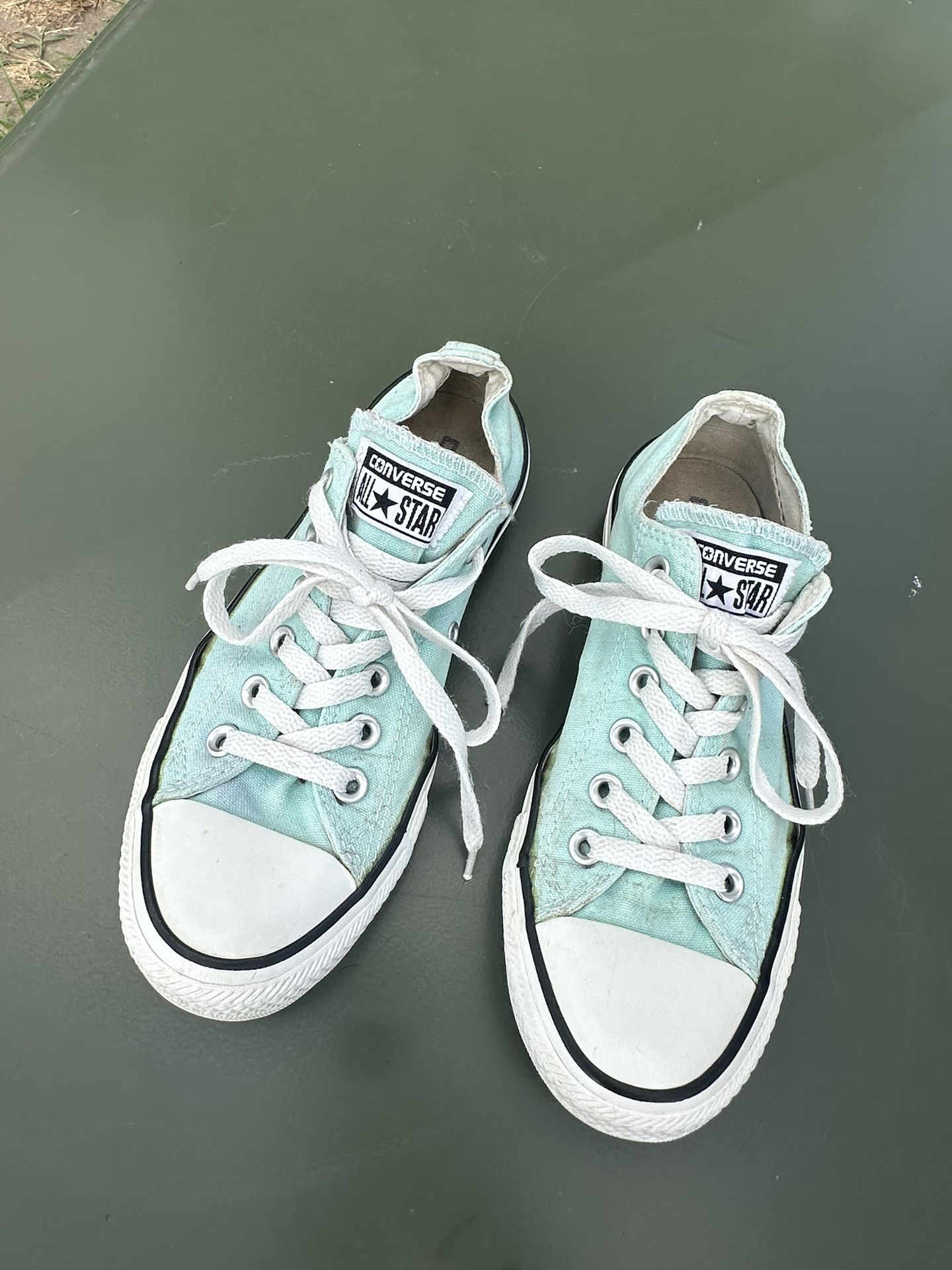 Converse Women's Chuck Taylor All Star Low Top Sneaker Sea Green Size 7
