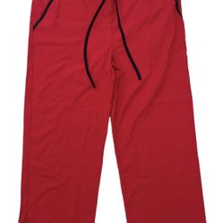 Scrub Dudz Men’s Red Ohio State University Buckeyes Medical Pants Drawstring Large RN122024