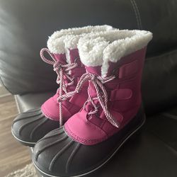 Cat & Jack Girl's Snow Boots