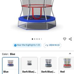 Trampoline - Clean And Stayed Indoors 100% Of The Time