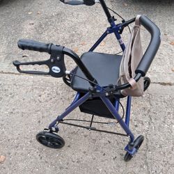 DRIVE MEDICAL ROLLATOR WALKER 