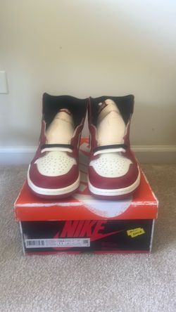 Jordan 1 lost and found sizes 5y, 5.5y, 6.5y, 7y, 11, 12