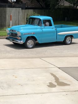 1959 Chevy Short bed Fleetside Restored