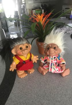 Denmark dam troll doll and Dam troll with jointed legs China