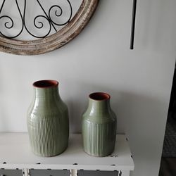 Two Heavy Vase