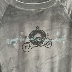Disney Cinderella Velour Sweatshirt From Disney Store