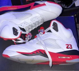 Air Jordan 5 Retro Fire red size 10.5