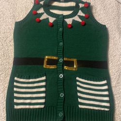 Elf Ugly Sweater Vest 