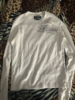 Billabong White Long Sleeve Graphic Shirt
