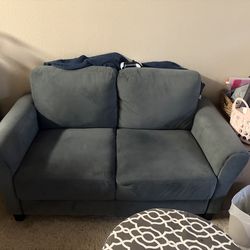FREE!!!!! Navy Blue Loveseat Couch