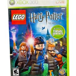 XBOX 360 LEGO Harry Potter Years 1-4 Microsoft COMPLETE w/ Manual TESTED