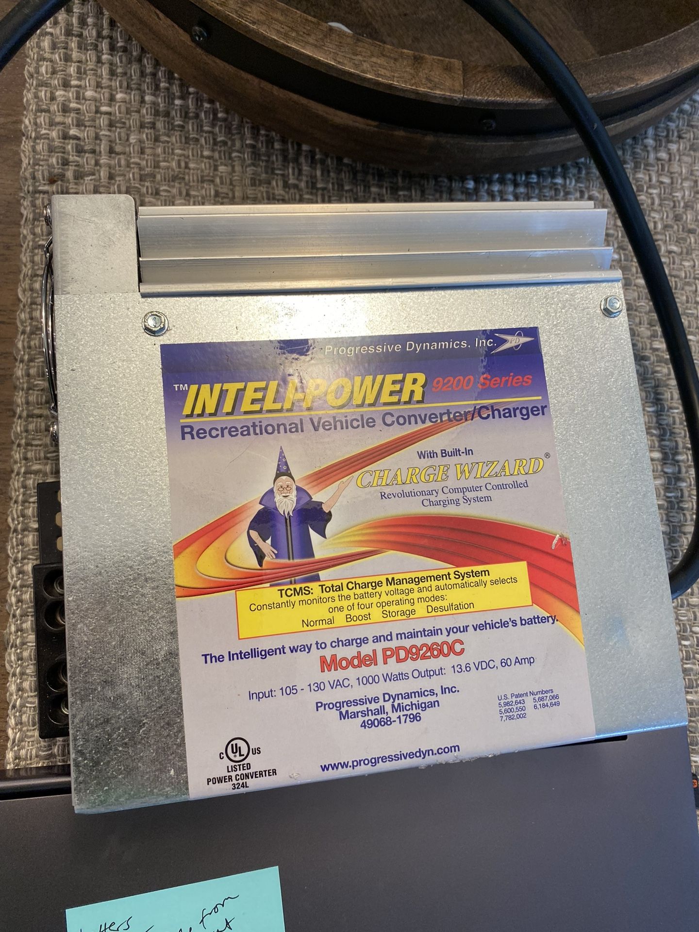 Progressive International Dynamics PD9260CV Inteli-Power Converter/Charger