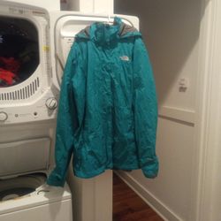 EXCELLENT CONDITION North face  HYVENT JACKET WOMEN'S  XLARGE