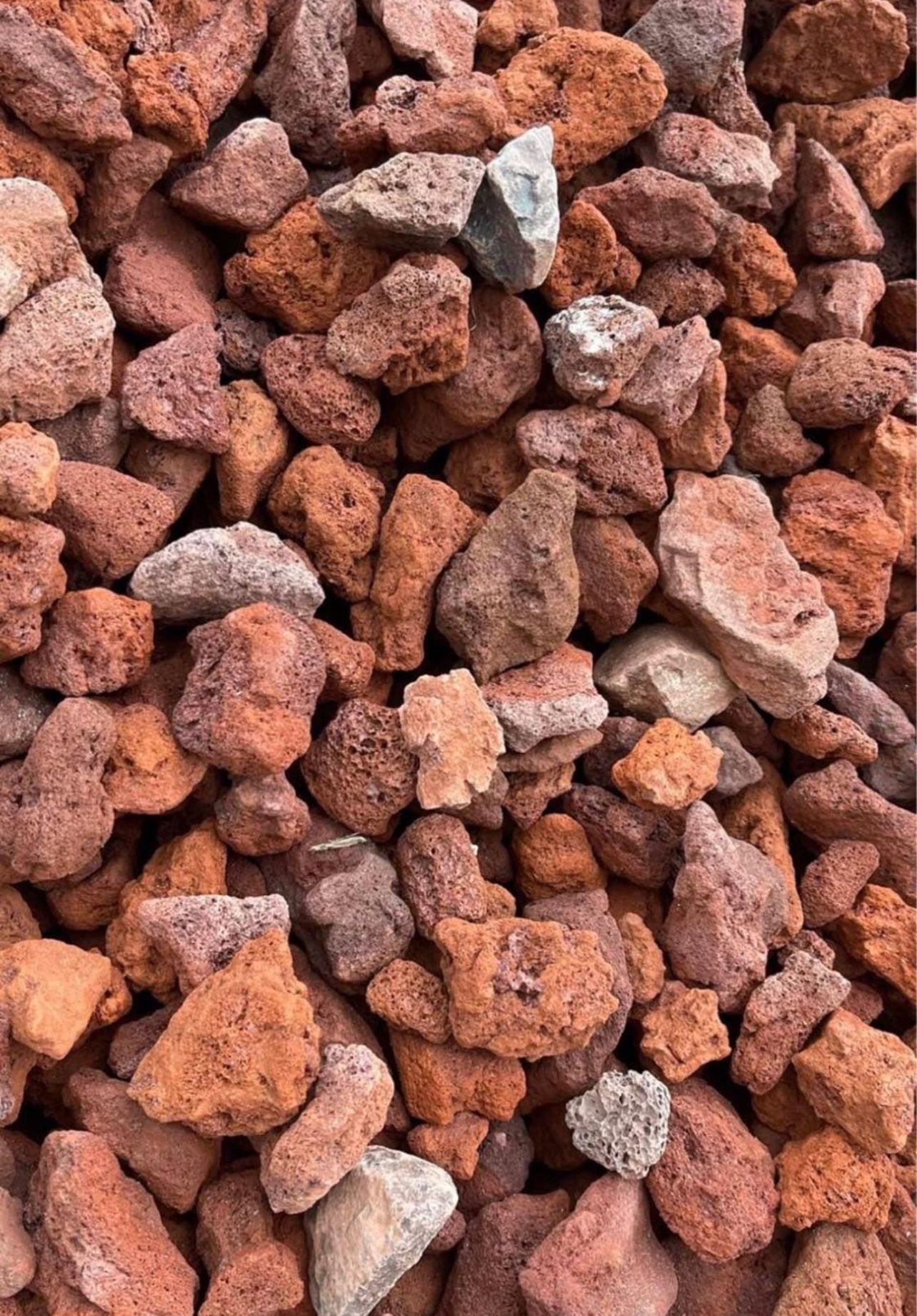 Red Lava - Half Yard