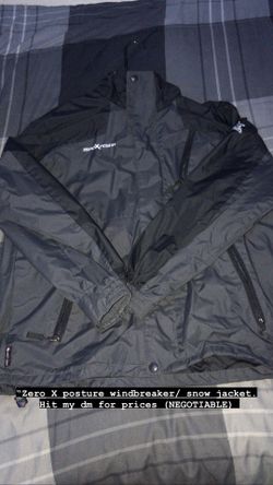 ZeroXposure snow jacket/ windbreaker (NEW)