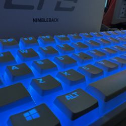 LTC NB681 Nimbleback Wired 65% Mechanical Keyboard, RGB Backlit, 68 Keys Gaming Keyboard
