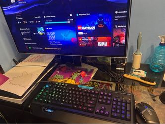 Logitech gaming mouse and keyboard