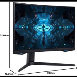 Samsung Odyssey G7 Series WQHD (2560x1440) 27 “ 240 Hz Curved , 1ms Response