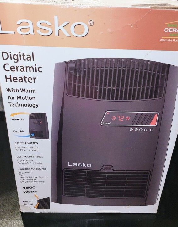 Lasko Digital Ceremic Heater 