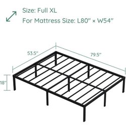 Full XL Bed Frame