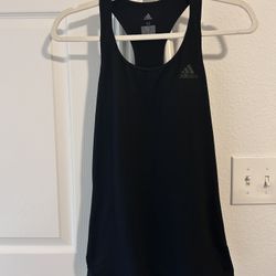 Adidas Climalite Black Racerback Tank Top Women’s Medium Workout Gym