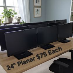24" Planar Computer Monitors $75 Each 